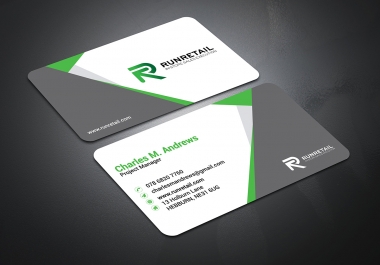 I will do creative and professional business card design