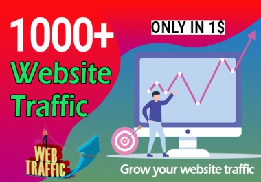 1000+ Worldwide Website Traffic