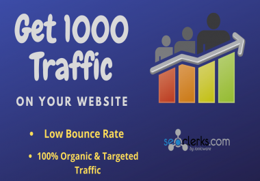Get 1000+Traffic on your website in 2 days.