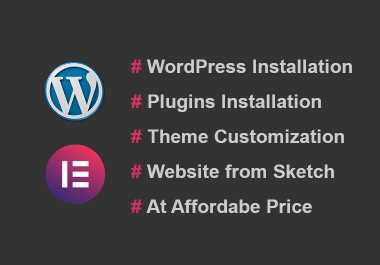 I will make a WordPress website with Elementor Pro.