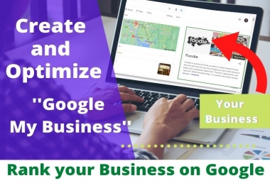 I will create & optimize your Google My Business account for your business