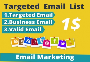 I will provide 5000 Targeted Email List for Marketing