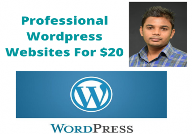 I will create professional wordpress website for your business blog or ecommerce store