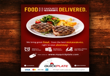 I will Provide Creative Flyer Design in 24 hours