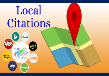 I will do manually 50 high authority local citations SEO or business listing