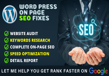 I will rank your website doing onpage SEO