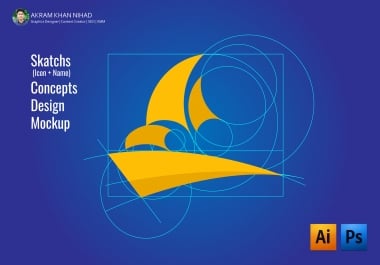 Custom Creative Logo Design Flat,  Minimalist,  Freestyle,  Signature