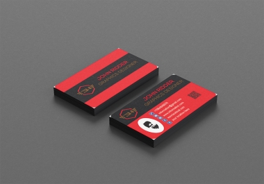 I will do professional modern minimalist business card design