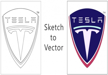 I will do vector tracing and convert your logo or sketch or idea to vector
