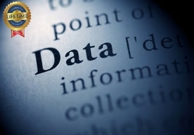 I will do data entry, web research,  excel data entry and copy paste