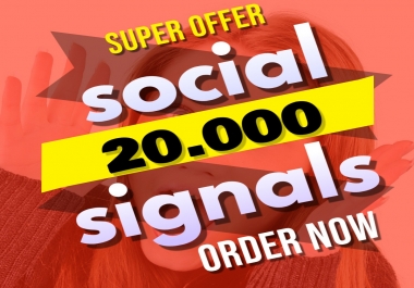 Great Top 1 Powerful Platform 20,000 SEO Social Signals Share Bookmarks Important Google Ranking