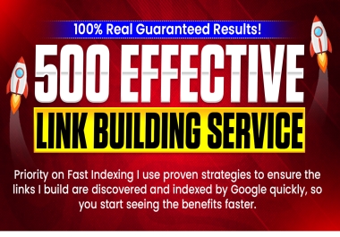I Will Build 500 Powerful SEO Referrals To Boost Your Website's Visibility