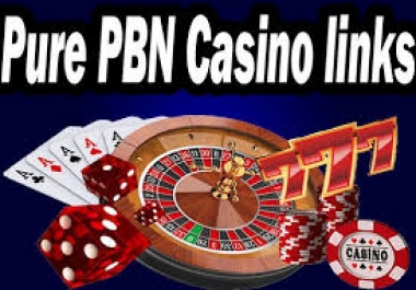 Provide CASINO 40 Pbn DR 50 plus to 60 High Quality Pbn Backlink