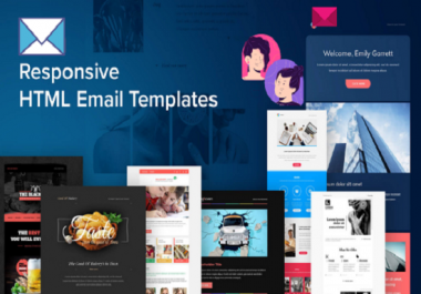I will create email templates or newsletter for your business