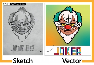 I'll create Vector from Sketch for your project.