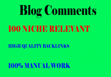 101 niche relevant blog comments