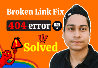 I will fix broken links,  404 errors,  htaccess redirection of any website
