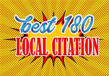I will create 40 high quality map citations for google local page and website
