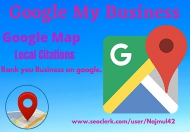 I will create google my business gmb and listing local SEO Citation.