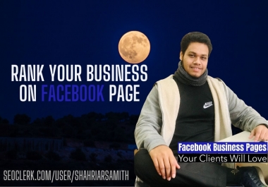 I will create a Facebook business page for your business