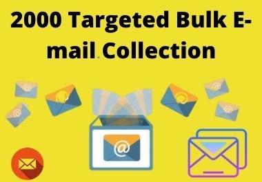 2k targeted Bulk email collection
