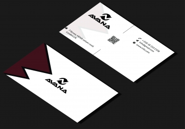 I will create a professional modern luxury minimalist business card design