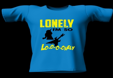 I will do looking Attractive,  meaningful and modern T-shirt design