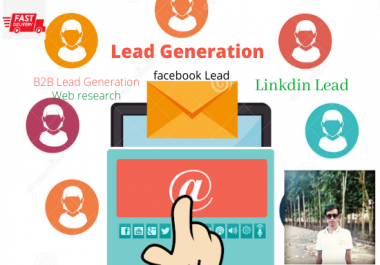 I will provide 100 targeted verified lead generation