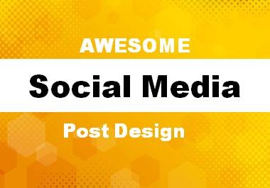 Awesome 2 social media ads and post design