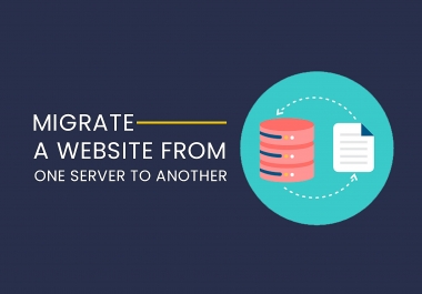 Migrate a website from one server to another