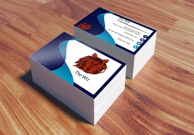 I will give you eyecatching business card with low cost