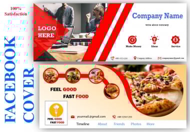 I will design social cover photo banner