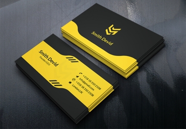 I will design minimal business cards