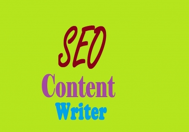 I can write Keyword rich SEO Blog,  SEO Articles,  SEO Guest Post,  SEO Hubpages and more
