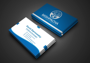 I will do modern Business Card Design within 24 hours