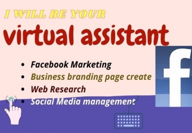 I will be your Personal And Business Virtual Assistant
