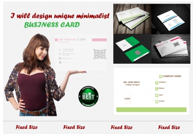 Make stylish and Unique Business Card