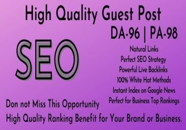 Write And Publish Guest Post On Medium DA 95,  PA 80 With Google Indexing