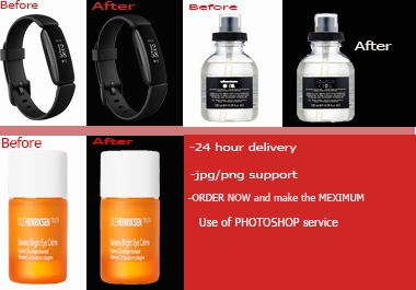 I will remove or change background from 5 photos