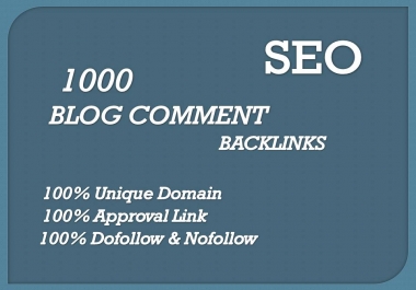 I will do create 400 dofollow nofollow blog comments backlinks for website for 5