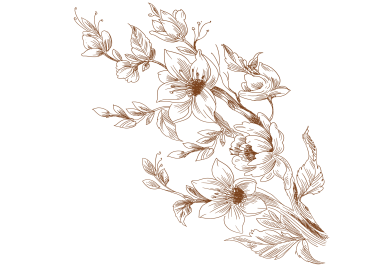 I Will Provide you a Vector Liner Flower With Any color less then 12 hrs