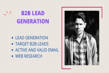 Target B2B & B2C lead generation.