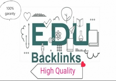 I will do 50+ HQ edu backlink for Google ranking