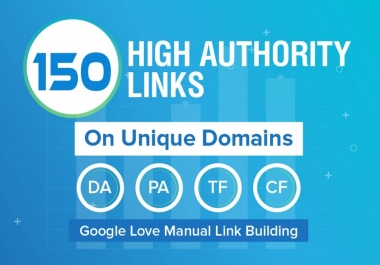 I will build 150 SEO backlinks service for google top ranking