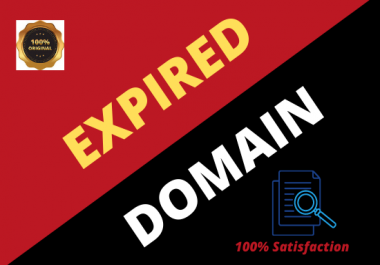 I will find your appropriate related expired domain with high da