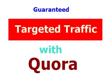Provide Niche Relevant 20 Quora Answer for targeted traffic