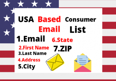 I will provide 4k USA based consumer email list