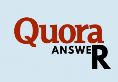 I will create 15 relevant topic Quora answer backlink