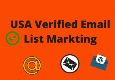 I will do For email marketing first you need email lists 1500 Verified