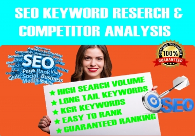 I will do keyword research I am an expert in keyword research